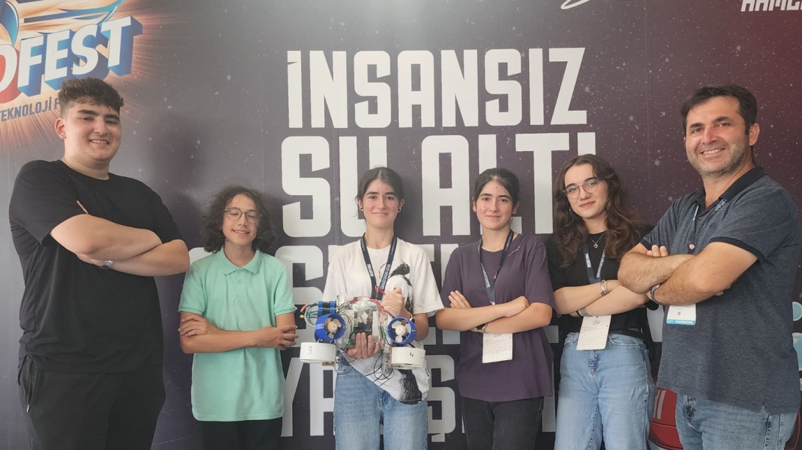TEKNOFEST 2025 Mavi Vatan İnsansız Su Altı Sistemleri Yarışması'nda İkincilik Derecesi